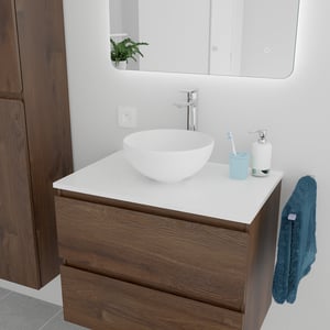 Linie Lado wastafelblad voor waskom(men)