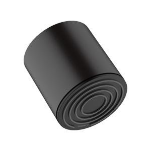 Hansgrohe Pulsify 105 Hoofddouche rond met wand douchearm mat zwart
