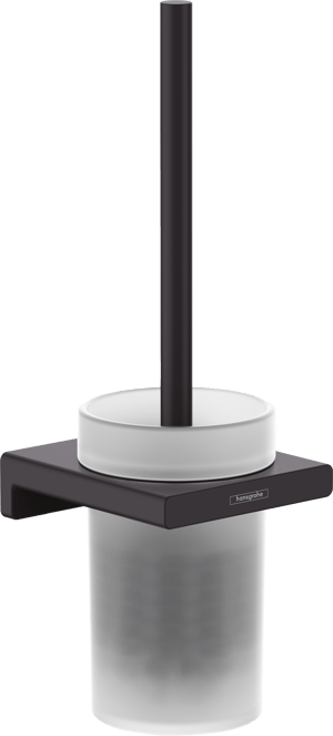 Hansgrohe AddStoris WC-borstelhouder mat zwart