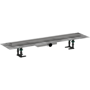 Hansgrohe RainDrain Compact Kopmlettset Duschrinne 80cm RSV Look