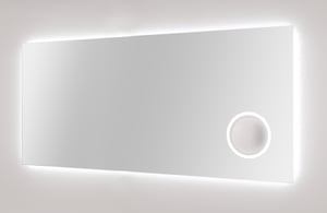 Balmani Giro miroir rectangulaire lumineux et anti-buée 150 x 70 cm