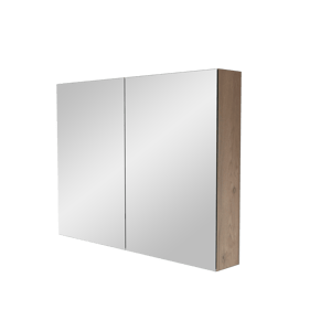 Storke Reflecta armoire de toilette 100 x 75 cm chêne brut