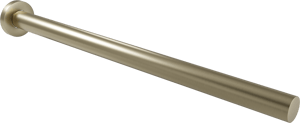 Blaufoss Noma Tube enkele handdoekhouder Brushed Champagne Gold 41 cm
