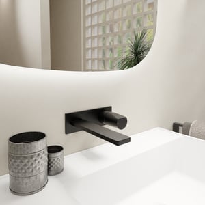 Blaufoss Eris EcoStart wastafelkraan, inclusief inbouwelement