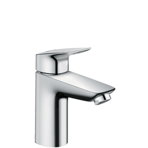 Hansgrohe Logis 100 Niedrige Waschtischarmatur Chrom glänzend