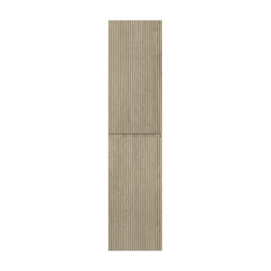 Storke Ribs hängend Säulenschrank Eiche rauh 40 x 30 x 170 cm