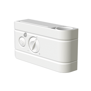 Vipera régulateur thermostatique analogique pour sèche-serviettes électrique blanc