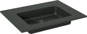 Storke Scuro vasque simple quartz mat 60 x 46 cm