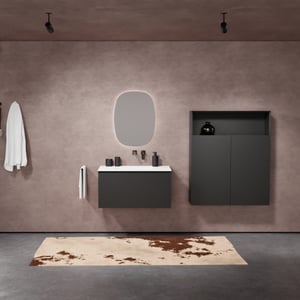 Balmani Idra meuble salle de bains avec plan vasque Tablo Arcato