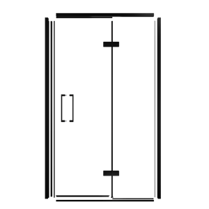 Balmani Senses Design profielenset douchedeur