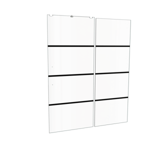 Balmani Senses Design Glasscheibe für Schiebetür