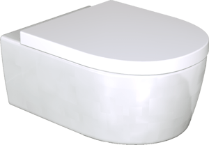 Villeroy & Boch Avento wc suspendu Blanc Brillant bride de rinçage fine