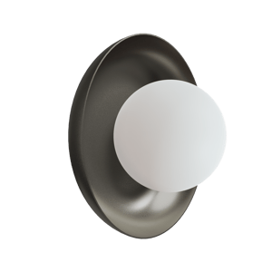 Balmani Pelota Bowl small LED Spiegelbeleuchtung: 16 cm, Gunmetal