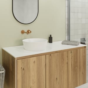 Blaufoss Pavilion robinet de lavabo, élément encastré inclus