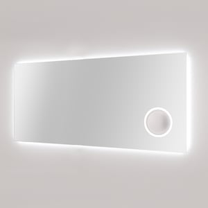 Balmani Giro Badspiegel mit Beleuchtung: Rechteckig, 150 x 70 cm, mit Anti-Beschlag Spiegelheizung