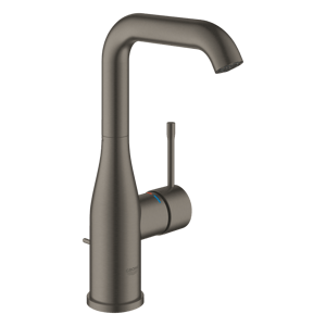 Grohe Essence L-Size wastafelkraan Brushed Hard Graphite
