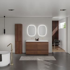 Balmani Lucida meuble salle de bains avec plan vasque Tablo Strada