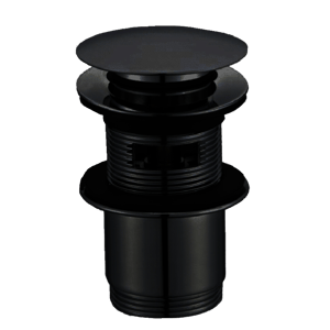 Santeg Unibath crepine bad afsluitbaar mat zwart