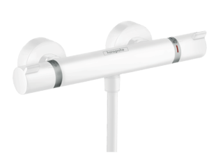Hansgrohe Ecostat Comfort thermostatische kraan douchekraan Mat Wit