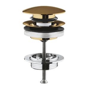 Grohe crepine wastafel afsluitbaar Brushed Cool Sunrise