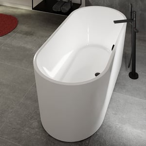 Blaufoss Sonic Freistehende Badewannen-Armatur, Einbauelement inklusive