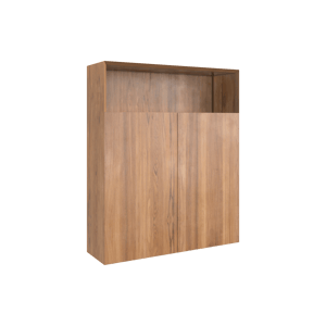 Balmani Idra Badhochschrank: Hängend, Teak, 100 x 30 x 120 cm