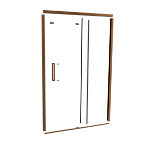 Balmani Senses Design jeu de profil pour porte de douche