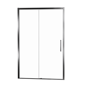 Balmani Senses Design douche schuifdeur omkeerbaar 160 cm x 210 cm Helder glas, Chroom profielen, met coating