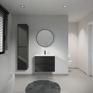 Linie Lado Badmöbel Set mit Vano Waschtisch