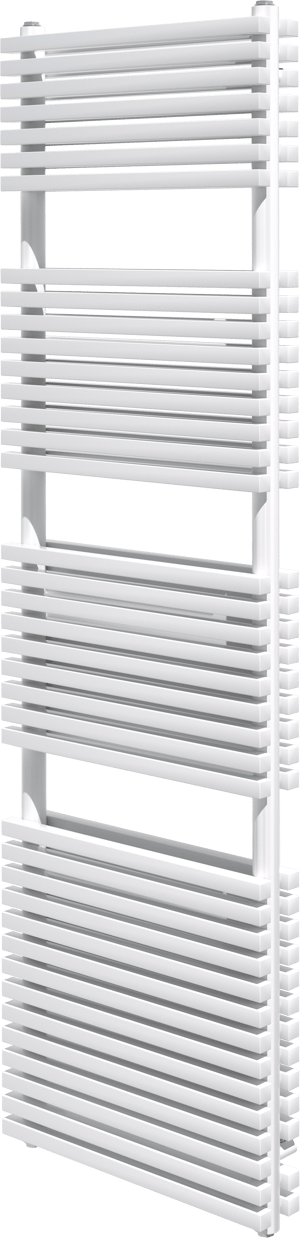 Vipera Vesuvio sèche-serviettes double 50 x 180 cm chauffage central blanc mat raccordements latéral et central possibles 1799W