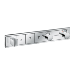 Hansgrohe RainSelect inbouw douchekraan thermostaat 3 functies grijs/chroom incl handdouchehouder