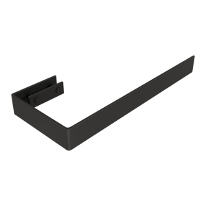 Vipera handdoekhouder voor Corrason dubbel 50-60-80cm zwart mat