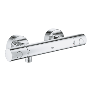 Grohe Grohtherm 800 R-L robinet de douche robinet thermostatique Chrome Brillant, avec inverseur intégré