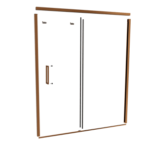 Balmani Senses Design profielenset douchedeur