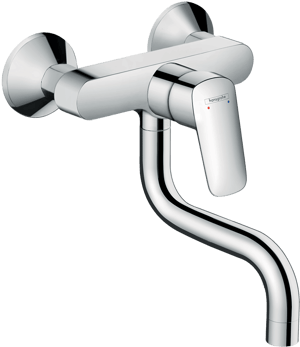 Hansgrohe Logis M31 keukenkraan glanzend chroom