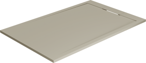 Balmani Andes duschwanne 140 x 90 cm Top Solid seidengrau