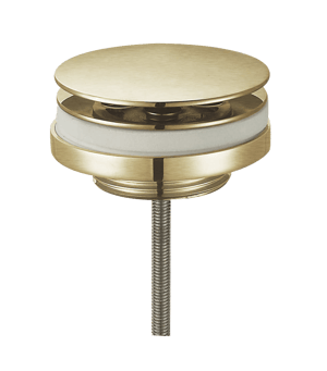 Santeg Unidrainer MX crepine niet afsluitbaar Brushed Champagne Gold