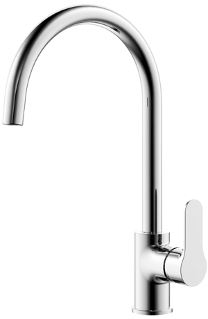 Blaufoss Shape keukenkraan  chroom