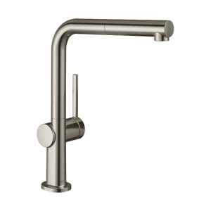 Hansgrohe Talis M54 270 keukenkraan met uittrekbare sproeikop rvs look