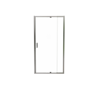Luca Varess Vidor Telescope douche draaideur 100 cm x 190 cm Helder glas glanzend chroom profiel