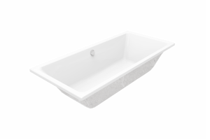 Luca Varess Sandrina 2 Personen Einbaubadewanne 170 x 75 cm, Acryl Weiß mat