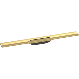 Hansgrohe RainDrain Flex caniveau de douche découpable montage mural 80cm Polished Gold Optic
