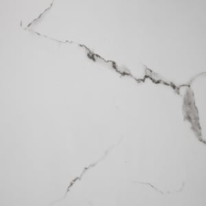 Luca Varess Artdeco douchewandpaneel 120 x 244 cm alu-composiet witte marmer look