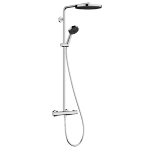 Hansgrohe Pulsify S260 Puro thermostatische kraan regendoucheset glanzend chroom