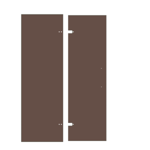 Balmani Senses Design paroi en verre pour porte de douche pivotante