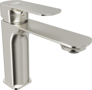 Blaufoss Bodan EcoStart robinet de lavabo standard Brushed Coolmetal
