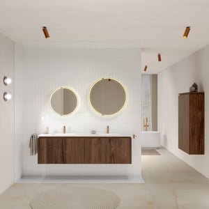 Balmani Eclips meuble salle de bains avec lavabo Eclips