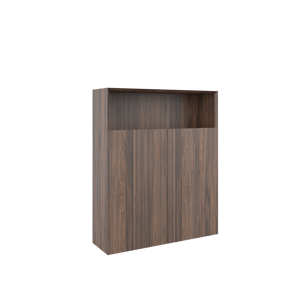 Balmani Idra Badhochschrank: Hängend, Nussbaum, Furnierholz, 100 x 30 x 120 cm