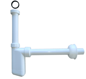 Santeg BD1 siphon pour lavabo 32 mm blanc