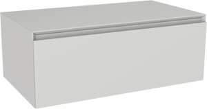 Storke Edge Modulo zwevende wastafelonderkast 85 x 48 cm mat wit 1 lade